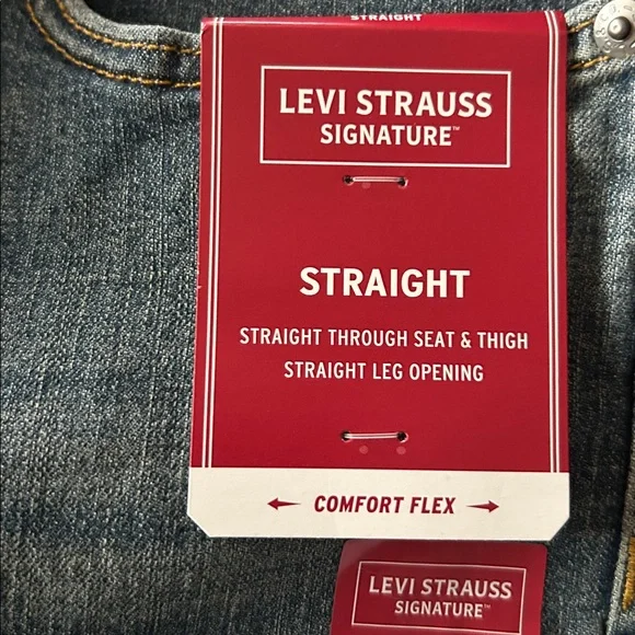 Levi's Signature Straight Blue Jeans